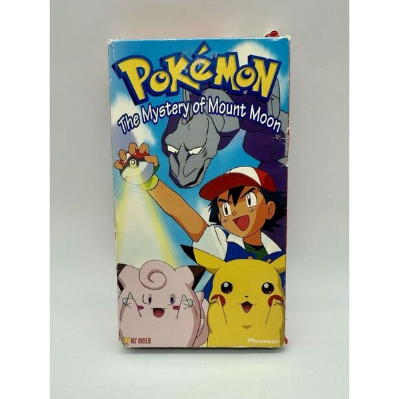Vintage 1999 Pokemon: The Mystery Of Mount Moon VHS - Picture 2 of 3
